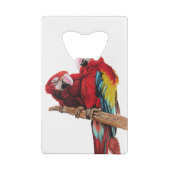 Peinture couleur rouge Macaw Aquarelle (Dos)
