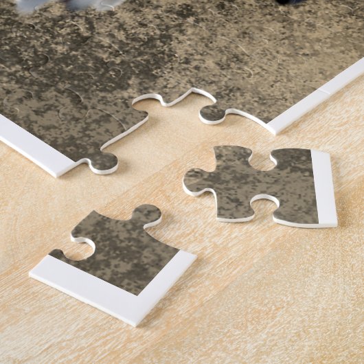 Peinture d'aigle chauve Puzzle (Côté)