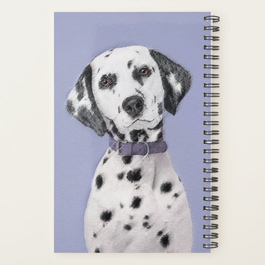 Peinture Dalmatienne - Cute Original Chien Art (Dos)