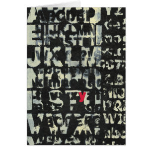 Peinture d'alphabet par le Normand Wyatt