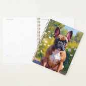Peinture d'animal de compagnie Bouledogue français (Devant avec enveloppe)