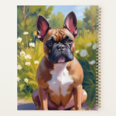 Peinture d'animal de compagnie Bouledogue français (Dos)