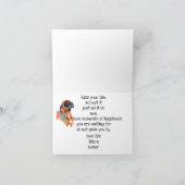 Peinture d'aquarelle Boxe inspiration#2 Carte de N (Intérieur)