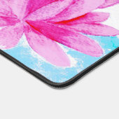 Peinture d'aquarelle rose Lotus (Coin)