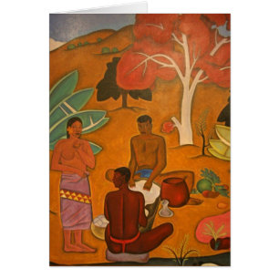 Peinture d'Arman Manookian - carte