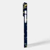 Peinture d'art coque iphone de guitare florale (Verso / Gauche)