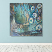 Peinture d'art en toile (Insitu (Plancher de Bois))