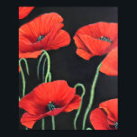 Peinture d'art Red Poppies<br><div class="desc">Peinture d'art Red Poppies</div>