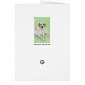 Peinture de balles de tennis et de retrieur du Lab (Dos)