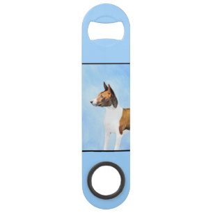 Peinture de Basenji - Art Original Mignon