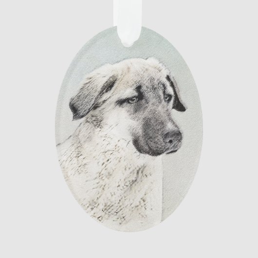 Peinture de berger anatolienne - Art original de c (devant)