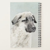 Peinture de berger anatolienne - Art original de c (Dos)