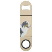 Peinture de berger australien - Art original de ch (Devant)