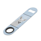 Peinture de berger blanc - jolie art original de c (Dos Angle)