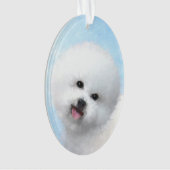 Peinture de Bichon Frise - Cute Original Dog Art (devant)
