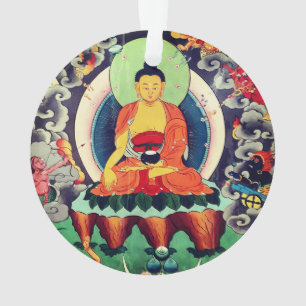 Peinture de Bouddha Shakyamuni, Himalaya - Népal