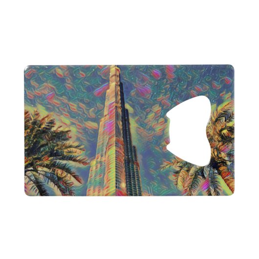 Peinture de Burj Khalifa (Dos Horizontal)