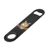 Peinture de chat Mad - Cute Original Cat Art (Dos Angle)