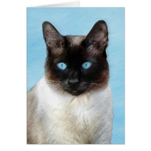 Peinture de chats de Siamese - Cute Original Cat A