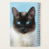 Peinture de chats de Siamese - Cute Original Cat A (Dos)