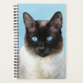 Peinture de chats de Siamese - Cute Original Cat A (Devant)