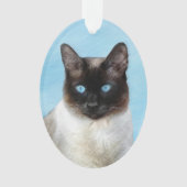 Peinture de chats de Siamese - Cute Original Cat A (devant)