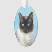 Peinture de chats de Siamese - Cute Original Cat A (devant)