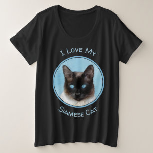 Peinture de chats de Siamese - Cute Original Cat A