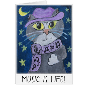 Peinture de chats Jazzy