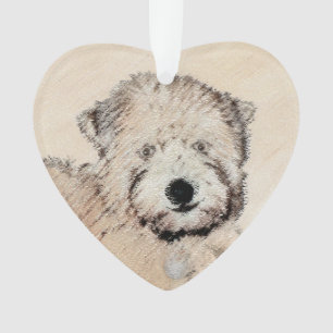 Peinture de Chien à roux à peluche molle