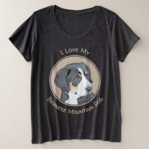 Peinture de Chien de Montagne bernois - Art origin