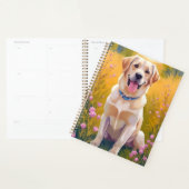 Peinture de chien Labrador Retriever Lab jaune (Devant avec enveloppe)