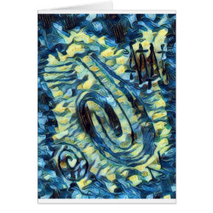 Peinture de doigt - Van Gogh