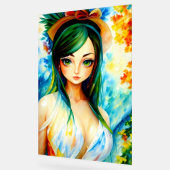 peinture de fille (Angle)