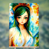 peinture de fille (Neutre)