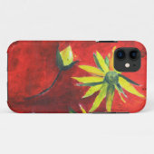 Peinture de fleurs SE + Coque iPhone 5/5S (Dos (Horizontal))