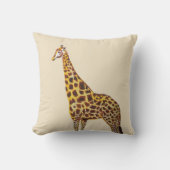 Peinture de girafe Oreiller (Recto)