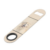 Peinture de Golden Retriever - Beau art original d (Devant angulaire)