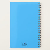 Peinture de goutte Abstrait Papillon Planner (Dos)