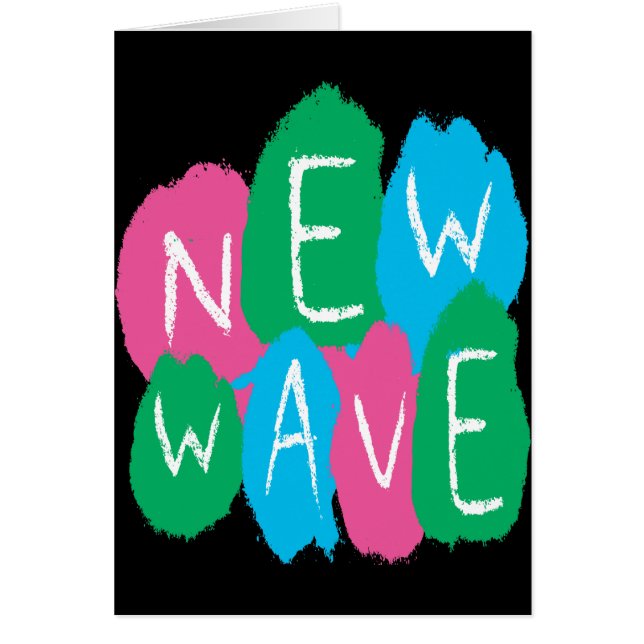 Peinture de graffiti New Wave (Devant)