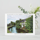 Peinture de Green Island Invitation Anniversaire (Debout devant)