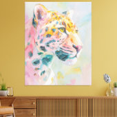 Peinture de Jaguar – Impression d'art de la jungle (Insitu(Salon))