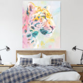 Peinture de Jaguar – Impression d'art de la jungle (Insitu(Chambre))