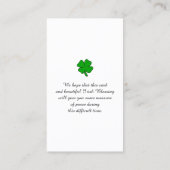 Peinture de la carte de prière Sympathie de la scè (Dos)