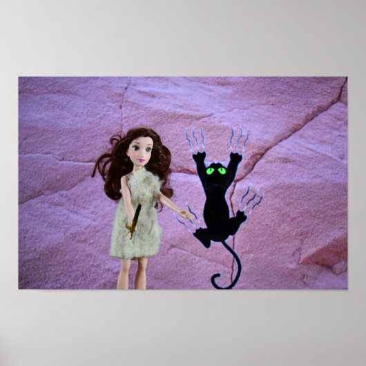 Peinture de la grotte. affiche (Devant)