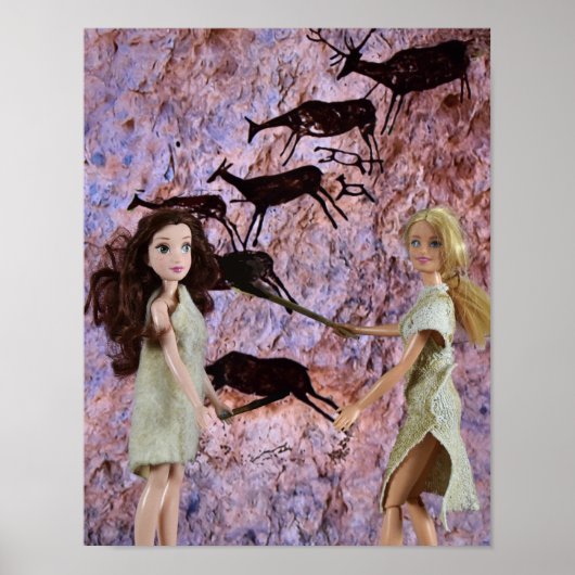 Peinture de la grotte. affiche (Devant)