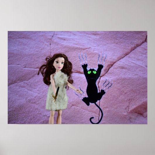 Peinture de la grotte. affiche (Devant)