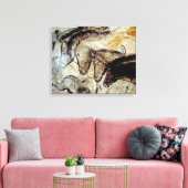 Peinture de la grotte des chevaux sur toile (Insitu(Salon))