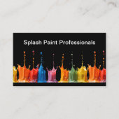 Peinture de la maison Cartes de visite professionn (Devant)