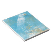 Peinture de l'aigrette neigeuse | Bloc-notes (Incliné)